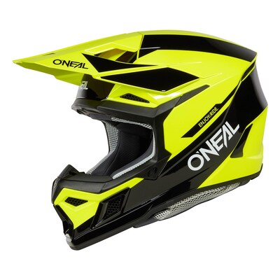 Oneal 2025 Race Helmet - Black/Yellow