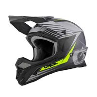 Oneal Youth 1 Series Stream Grey Neon Yellow Helmet