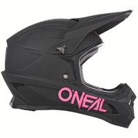 Oneal Youth 1 Series Solid Black Pink Helmet