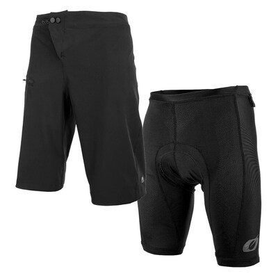 Oneal Matrix Chamois Shorts - Black - 28