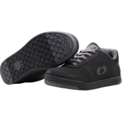 Oneal Pinned Pro Flat Shoe - Black/Grey - 39