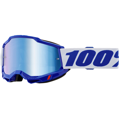 100% Accuri 2 Goggles - Blue - Mirror Blue Lens