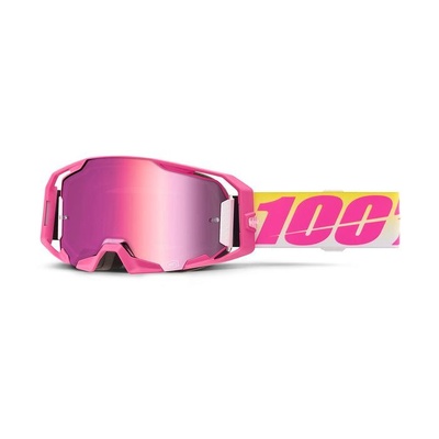 100% ARMATIC Goggle Sellars - Mirror Pink Lens