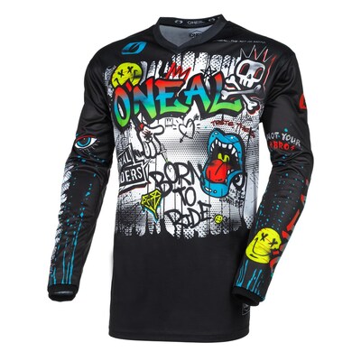 Oneal 2025 Youth Element Rancid Jersey - Black/White