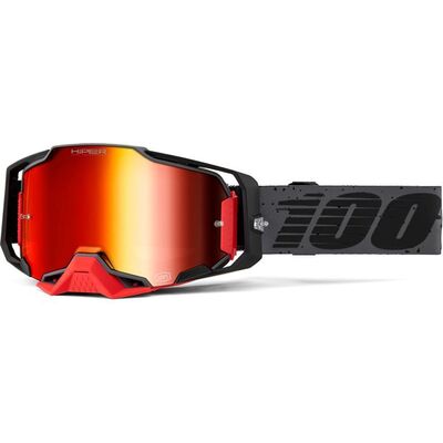 100% Armega HIPER Goggle - Nekfeu - Mirror Red Lens