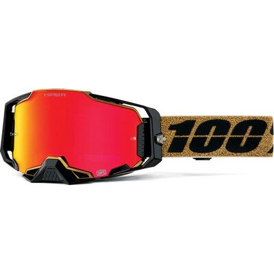 100% Armega HIPER Goggle Glory-Mir Red Lens