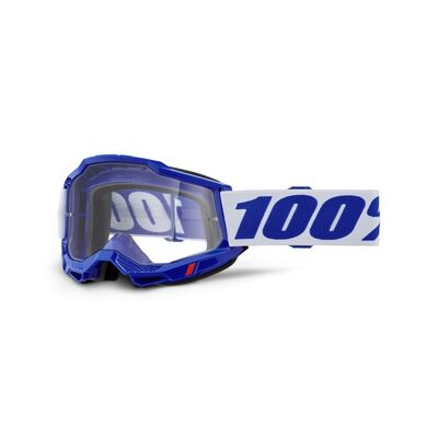 100% Accuri 2 OTG Goggles - Blue - Clear Lens