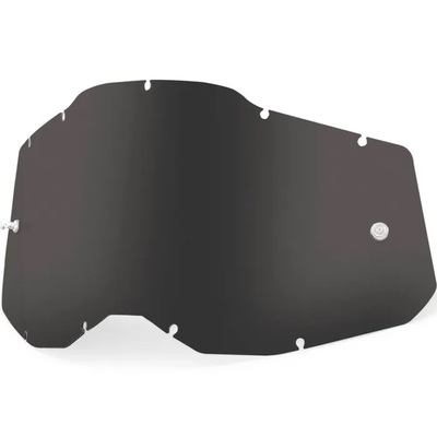 100% Lenses for Racecraft2, Accuri2 & Strata2 Goggles - Dark Smoke