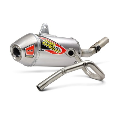 Pro Circuit Klx230R 20-25 T6 Std System - Full Stainless, Removable Spark Arrestor