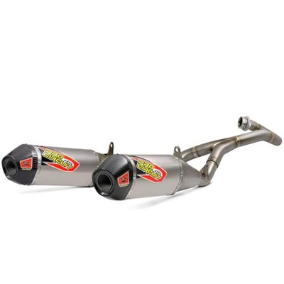 Pro Circuit Crf450 R/Rx 19-20 Ti6 Dual Pro - Carbon End Cap, Full Titanium Sys, Fim/Ma Legal