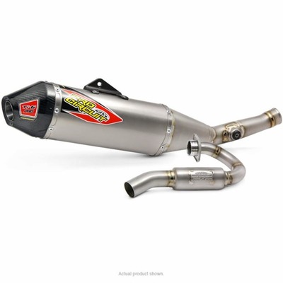 Pro Circuit Kx450 19-23 Ti-6 Pro System - Carbon End Cap, Full Titanium System, Ma Legal