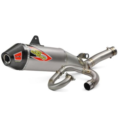 Pro Circuit Yz450F 20-22 / Wr450F 21-23 Ti-6 Std - Carbon End Cap, Full Titanium System, Not Fim Legal, Us Spec