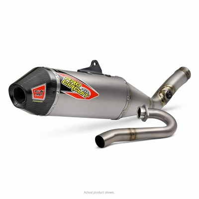 Pro Circuit Rmz450 18-25 Ti-6 Pro System - Carbon End Cap, Full Titanium System, Fim Legal