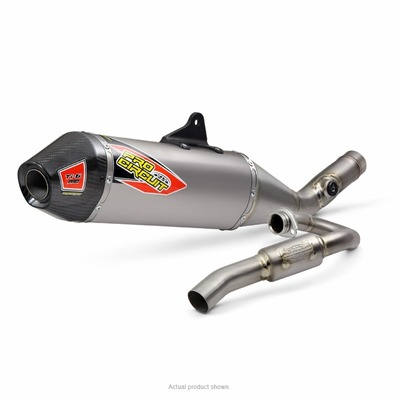 Pro Circuit Rmz250 19-25 Ti-6 Pro System - Carbon End Cap, Full Titanium System, Fim Legal