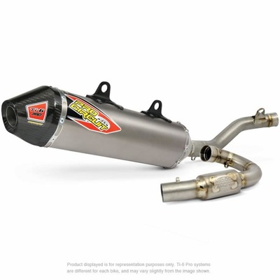 Pro Circuit 250Sxf/Fc250 19-22 Ti-6 Pro - System, Carbon End Cap, Full Titanium, Fim Legal