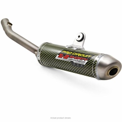 Pro Circuit 125Sx/150Sx; Tc125 16-18 Ti-2 Shorty Silencer, Carbon / Kevlar / Titanium