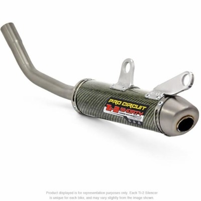 Pro Circuit Ktm125Sx; Husq Tc125 23-24 Ti-2 Shorty Silencer, Carbon / Kevlar / Titanium