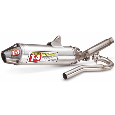 Pro Circuit Crf450R 09-10 T4 Silencer - Removable End Cap, Quiet Core Included