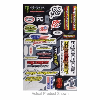 Pro Circuit 2022 Pc Deluxe Decal Sheet - 26 Piece