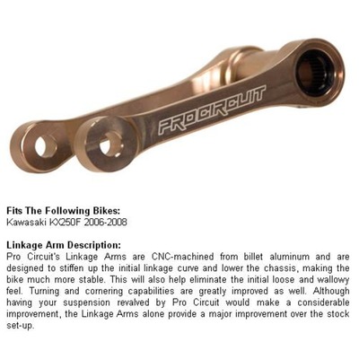 Pro Circuit Kx250F 06-08 Link Arm