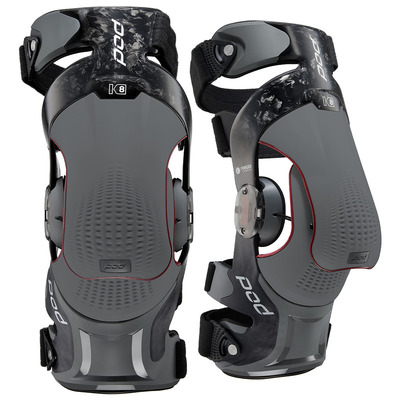 POD K8 3.0 Left Knee Brace - Carbon/Graphite