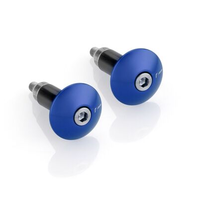 Rizoma 2 Colour Bar-Ends - Arctic Blue