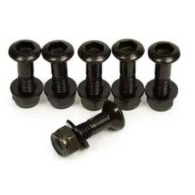 RHK Black Sprocket Bolts 32mm