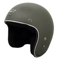 Rjays Sturgis Helmet - Chrome Trim - Titanium