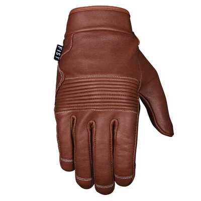 Fist Road Warrior Leather Gloves - Tan