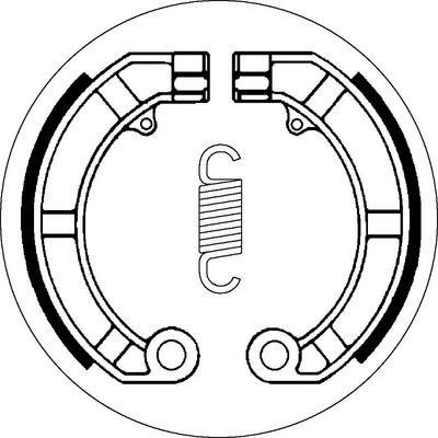 SBS 2146 Brake Shoes - With Springs