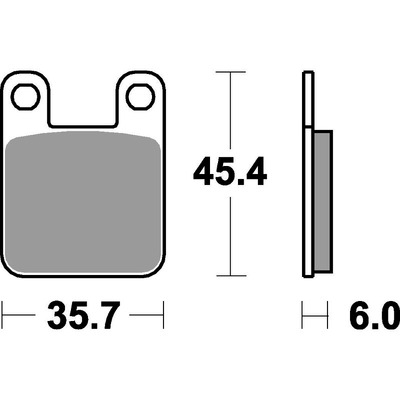 SBS 559Rsi Front/Rear Pads - Sinter Off Road Race