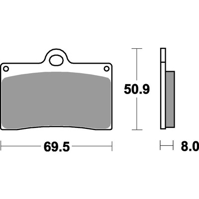 SBS 566Hf Front/Rear Pads - Ceramic Street