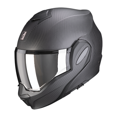 Scorpion Exo-Tech Evo Carbon Helmet - Matte Black