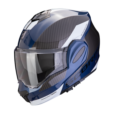 ScorpionExo Exo-Tech Evo Team Helmet - Blue/Black/White