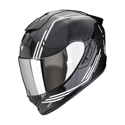 Scorpion Exo-1400 Evo II Carbon Air Reika Helmet - Black/White