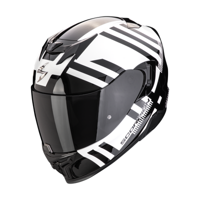 Scorpion Exo-520 Evo Air Banshee Helmet - Pearl White/Black