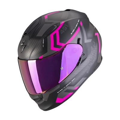 ScorpionExo Exo-491 Spin Helmet - Matte Black/Pink