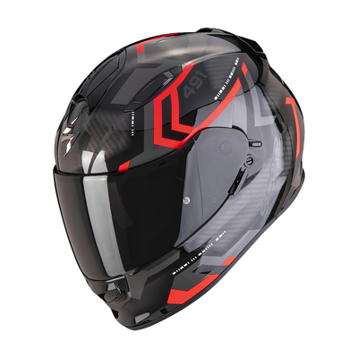 Scorpion Exo-491 Spin Helmet - Black/Red