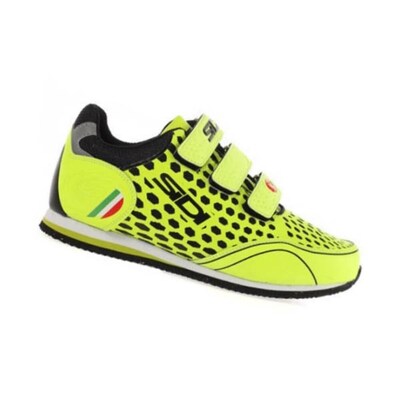 Sidi Frame Shoe - Black/Fluro Yellow