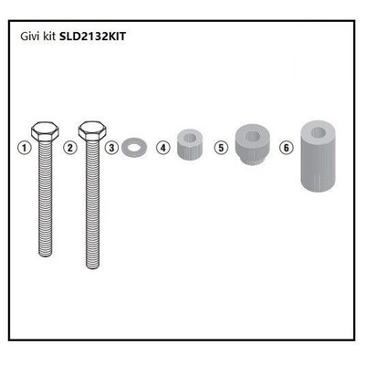 KIT FOR SLD SLIDER YAM MT-09 17-