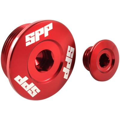 SPP Engine Plug - Honda Crf250R - Red