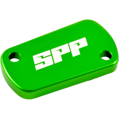 SPP Rear Reservoir Cap - Kawasaki KX125-450F/KLX450 - Green