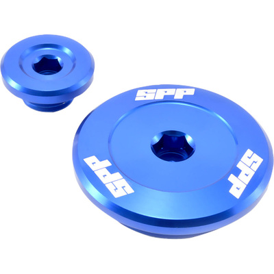 SPP Engine Plug - Yamaha Yz250-450F/Fx Wr250-450F - Blue