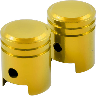 SPP Piston Valve Caps - Gold