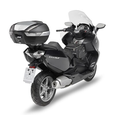 Givi Specific Monokey Aluminium Rear Rack - Bmw C650Gt 12-20 (Plate Included)