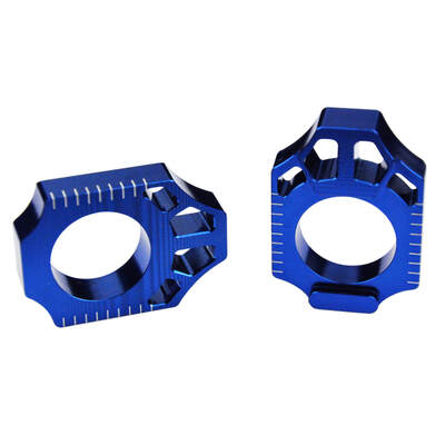 SCAR Blue Axle Blocks YZ250F 12-17 / YZ450F 10-17