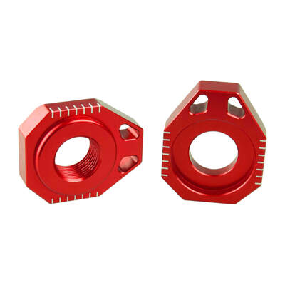 SCAR Red Axle Blocks KTM EXC EXCF / Husky FE-TE / GasGas