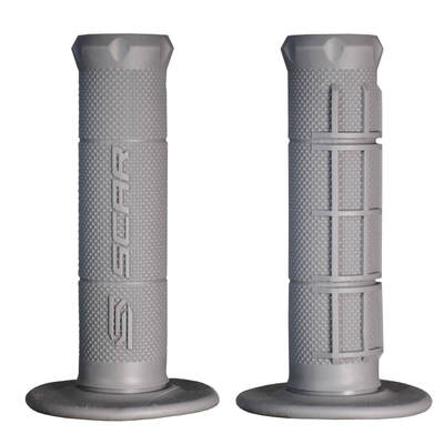 SCAR Grey Half Waffle Grips