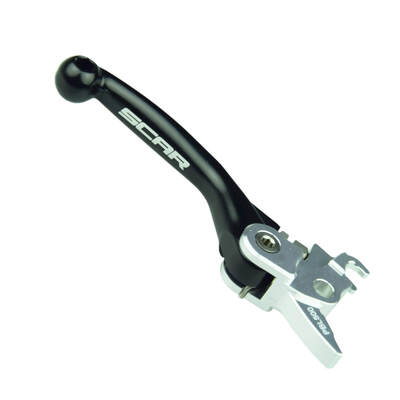 SCAR Black Pivot Brake Lever KTM SX-SXF-EXC-EXCF 05-13 / Husqvarna TC-TE-WR-CR 05-13 (Brembo)