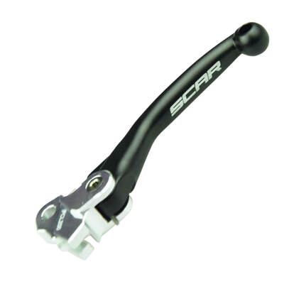 SCAR Black Pivot Clutch Lever Honda CR125-250 2004-2007 / CRF250-450 2004-2017